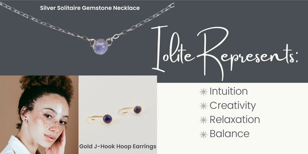 Iolite Gemstone Jewelry 
