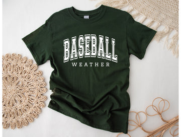 Baseball Weather T-Shirt (3 Colors)