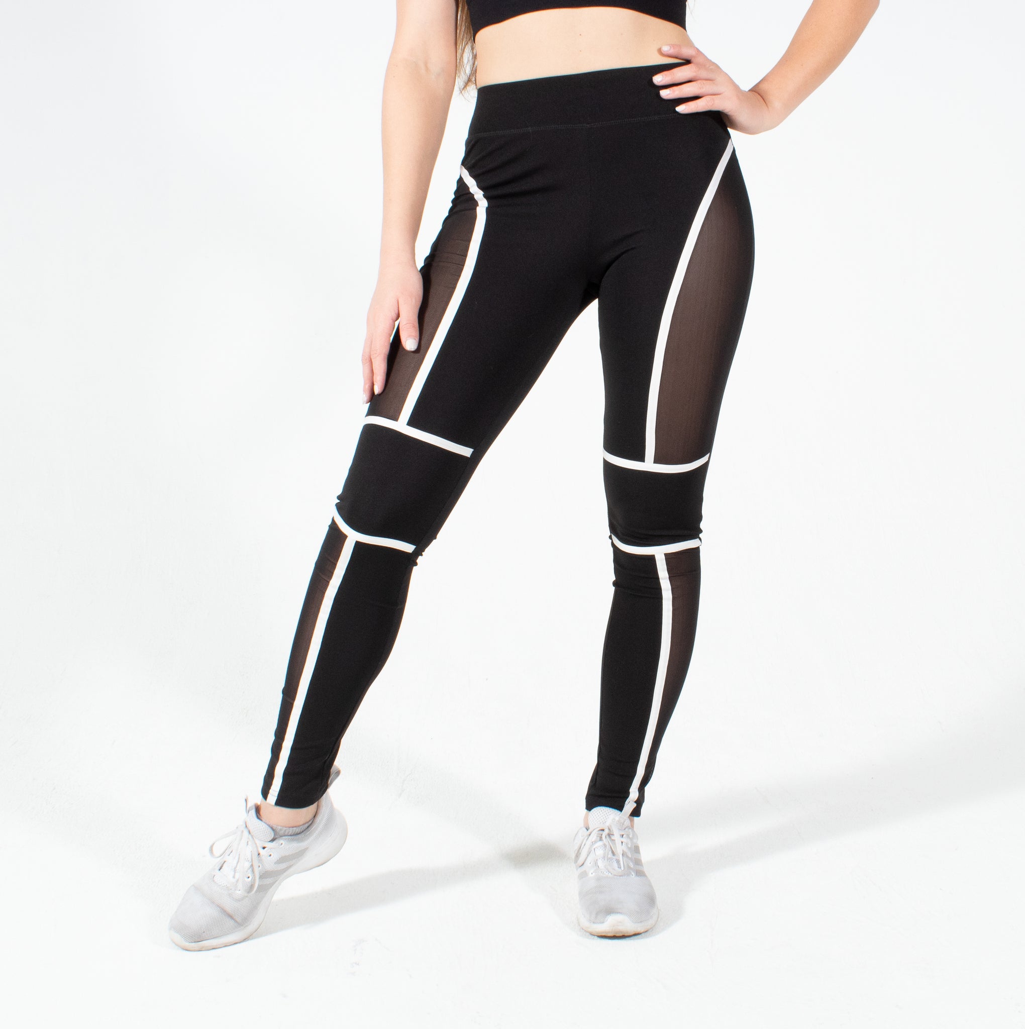 mesh workout pants