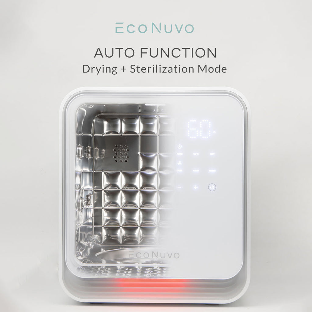 EcoNuvo UV LED Multipurpose Sterilizer, Dryer & Food Dehydrator (ECO212) | The Nest Attachment Parenting Hub
