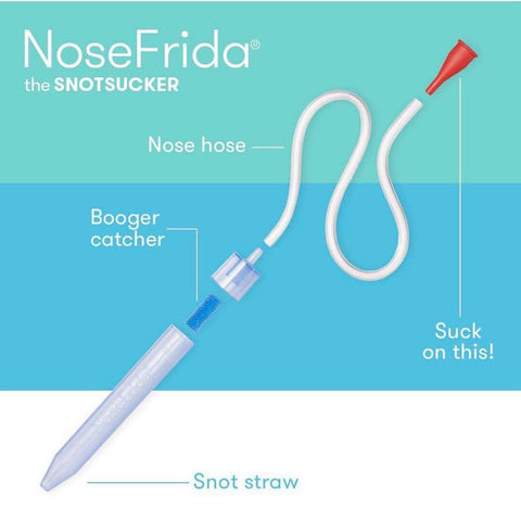 NoseFrida Nasal Spray - Natural Sea Salt Saline Solution