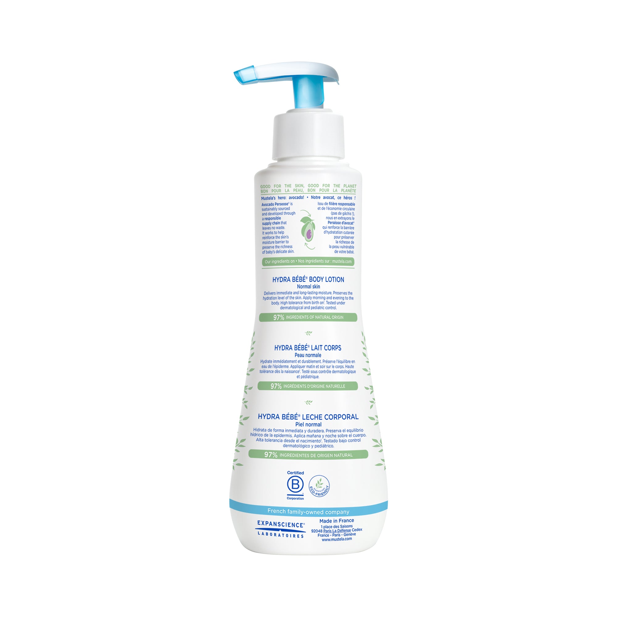 Mustela Hydrabebe Body Lotion Normal Skin Mighty Baby Ph