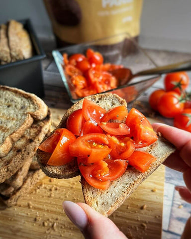 pane ketofood casarecchio per bruschette - senza glutine senza lattosio per dieta chetogenica