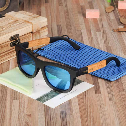 Modern Blue Sunglasses