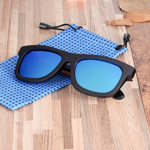 Modern Blue Sunglasses
