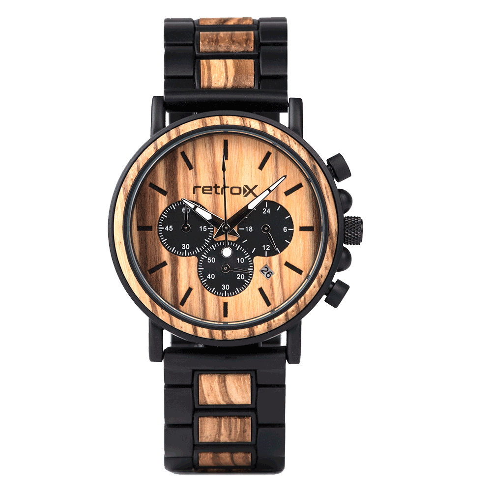 Tense Timber Discovery Watch African Rosewood J8102R – Sportique