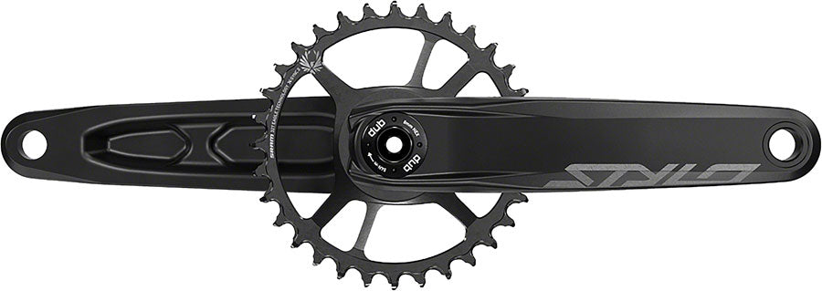 TruVativ STYLO 6K Aluminum Eagle Boost Crankset - 170mm, 12-Speed, 32t, Direct Mount, DUB Spindle Interface, Black