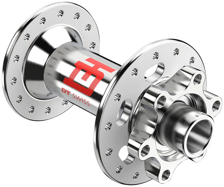 DT Swiss 240 Front Hub - 15 x 110mm, 6-Bolt Disc, Silver, 32H, 3 Decades