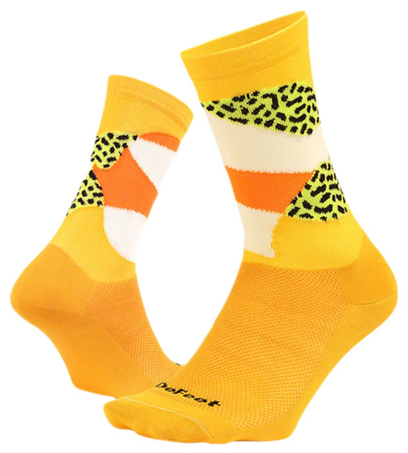 DeFeet Aireator Socks - 6 inch, Jungle Gold