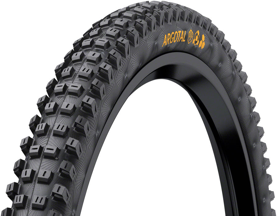 Continental Argotal Tire - 27.5 x 2.40, Tubeless, Folding, Black, Soft, Enduro Casing, E25