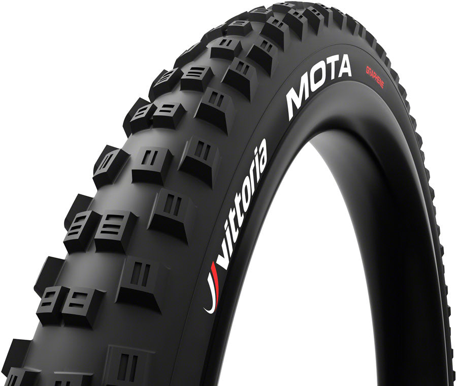 Vittoria Mota Tire - 27.5 x 2.4, Tubeless 2PLY, Folding, Black, Enduro 4C, G2.0