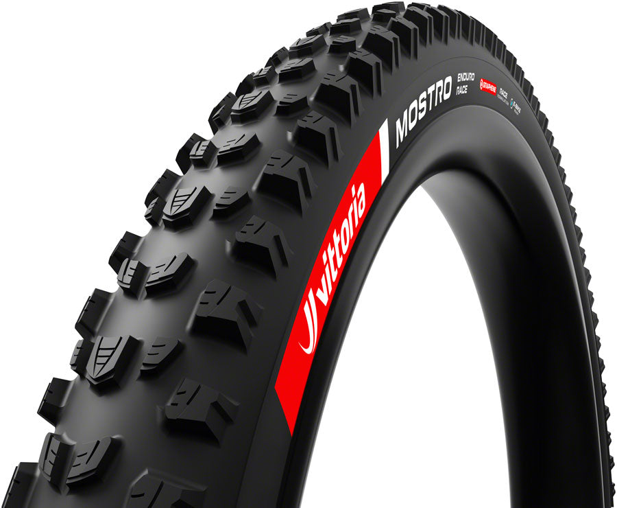 Vittoria Mostro Enduro Race Tire - 29 x 2.4, Tubeless, Folding, Black, Graphene + Silica, G2.0, E-Bike