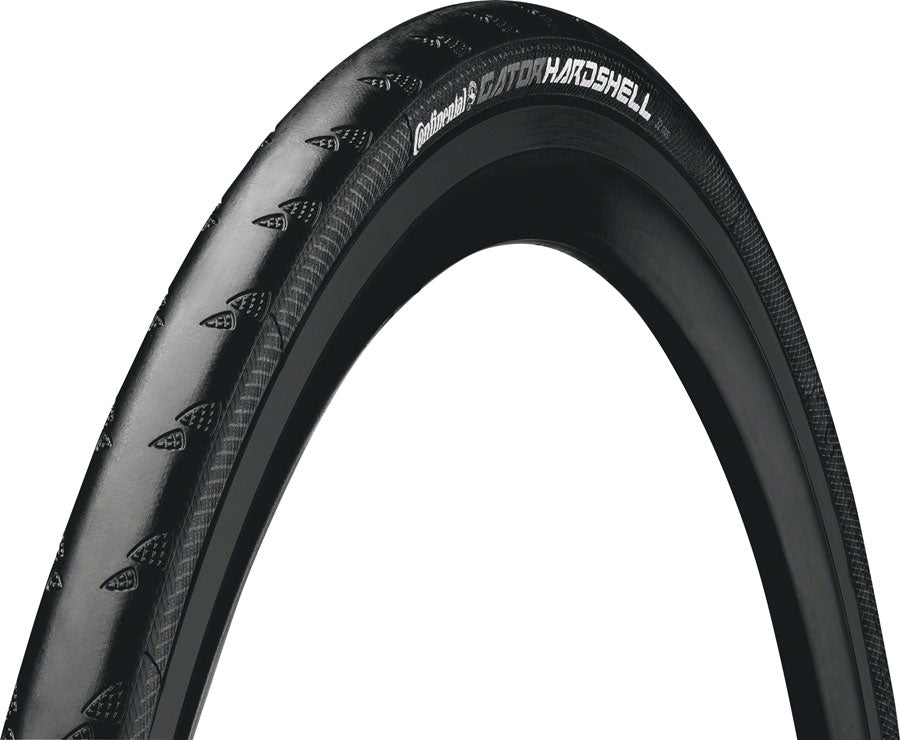 Continental Gator Hardshell Tire - 700 x 25, Clincher, Folding, Black, Hardshell, BlackEdition