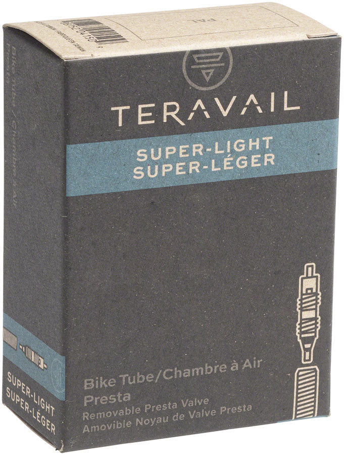 Teravail Superlight Tube - 700 x 20 - 28mm, 40mm Presta Tube Valve