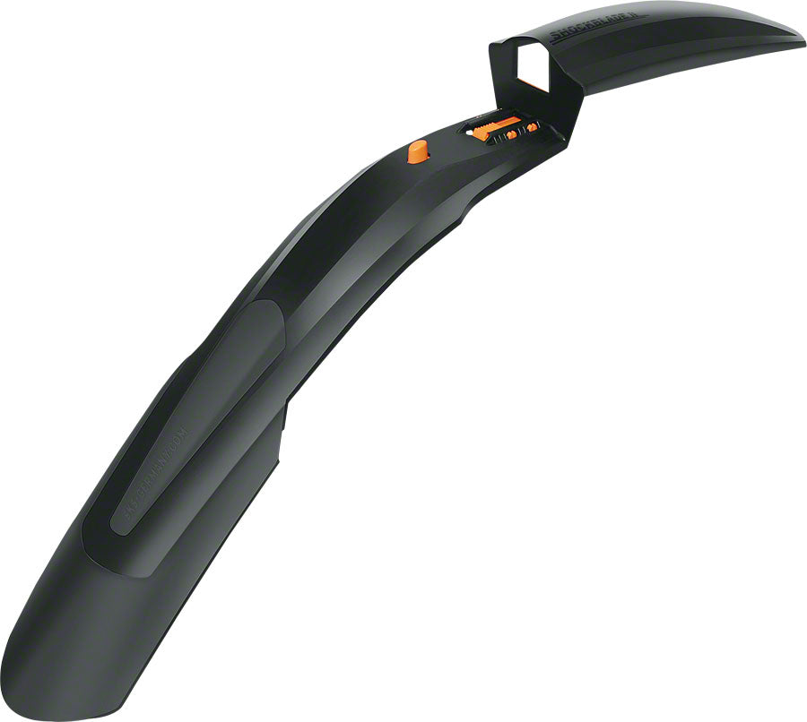 SKS Shockblade Dark Front Fender: Matte Black