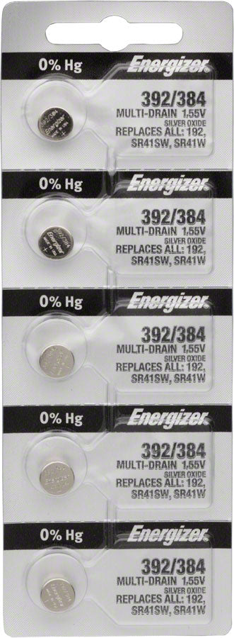 Energizer Silver Oxide Multi-Drain Battery 1.55v: Card of 5