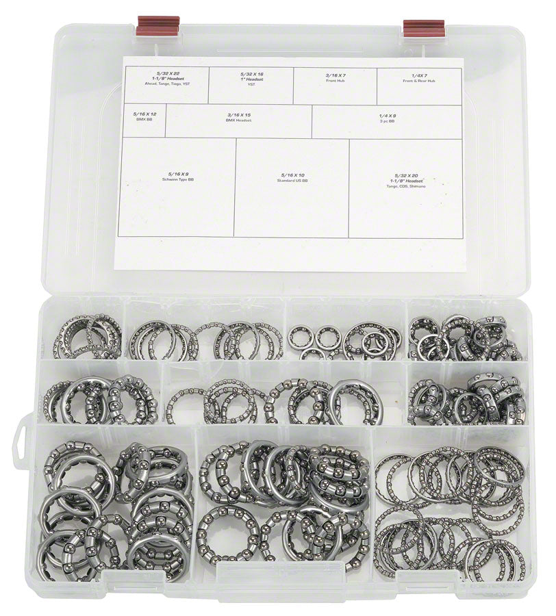 Wheels Manufacturing Bearing Retainer Kit, 120 Pieces