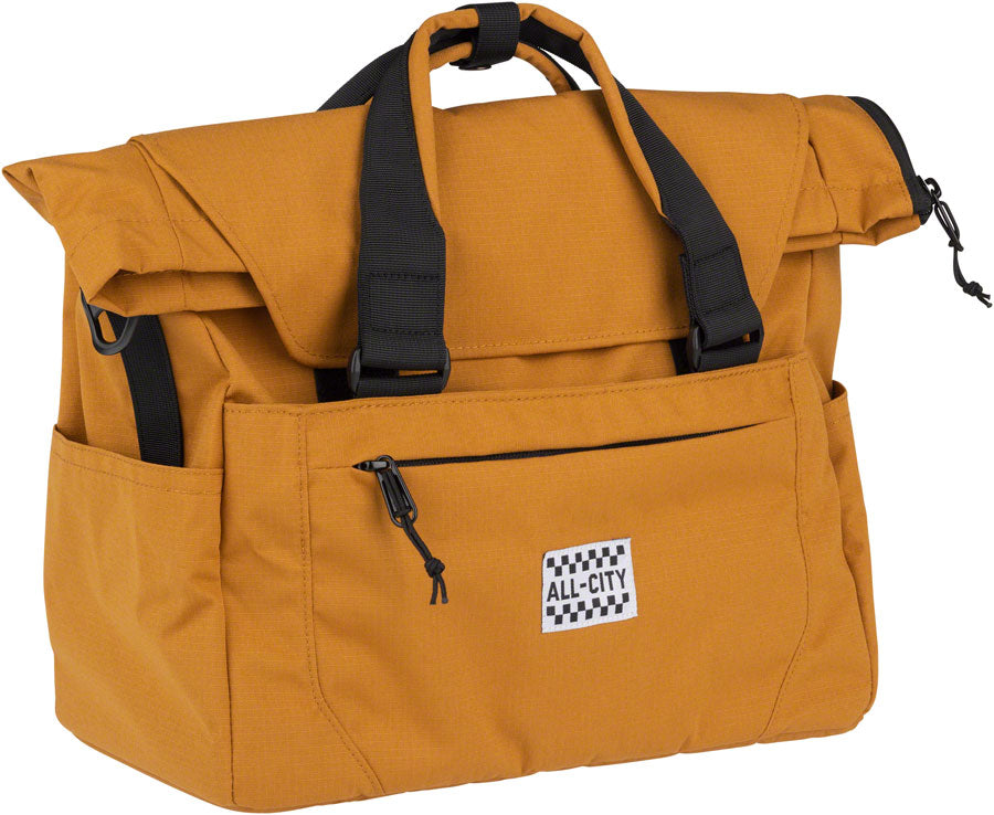 All-City Beatbox Front Rack Bag - Brown