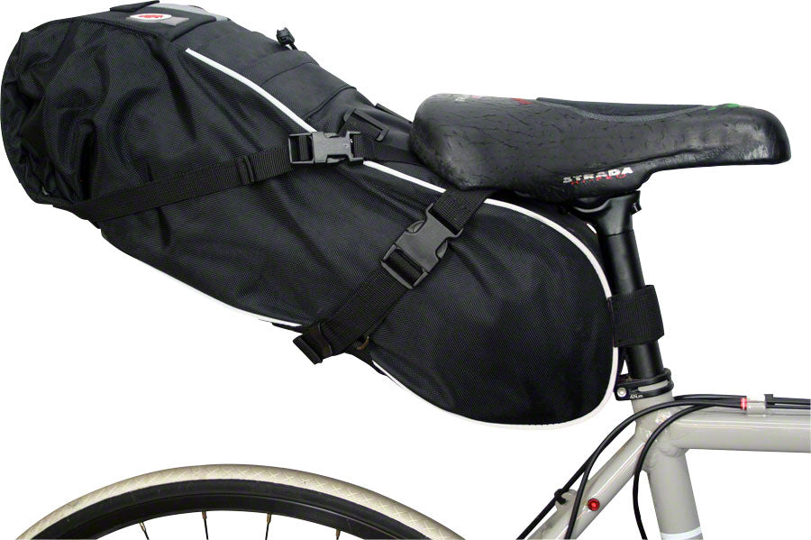 Banjo Brothers Waterproof Saddle Trunk: Black