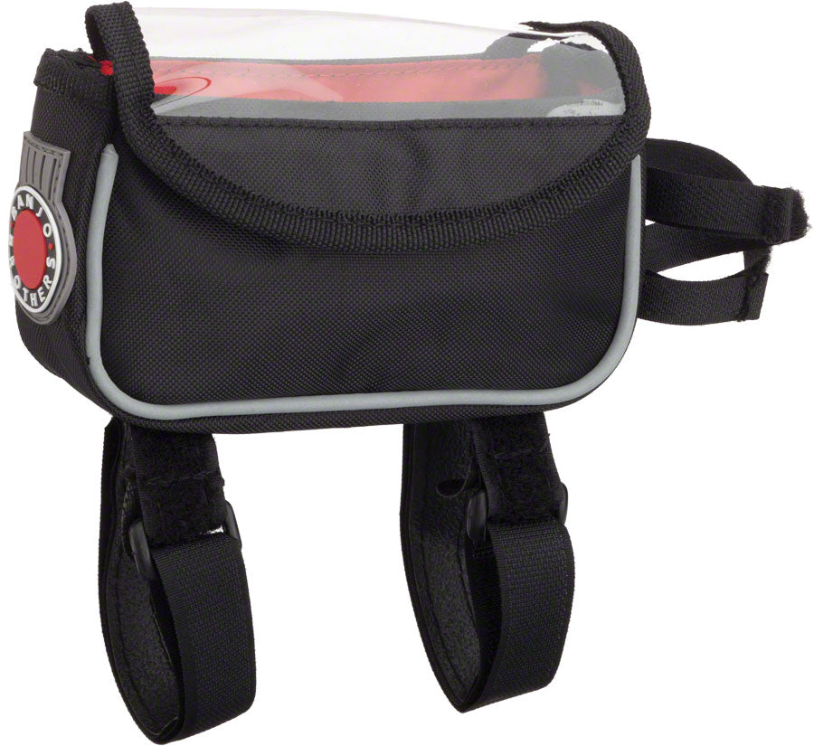 Banjo Brothers Top Tube/ Stem Bag: Black