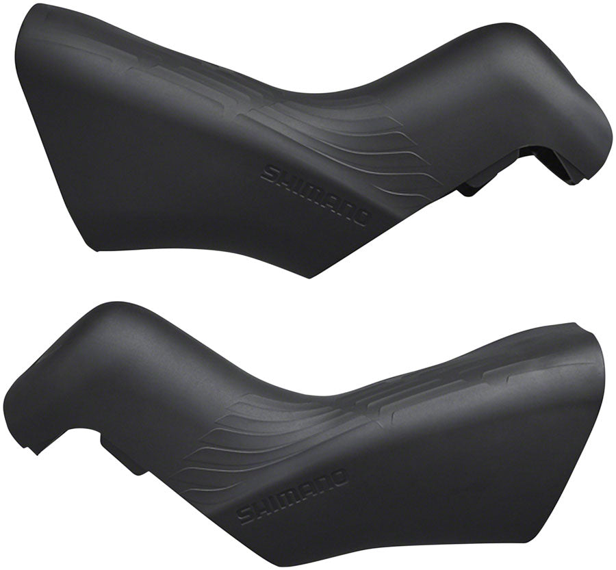 Shimano Di2 STI Lever Hoods - Black, Pair