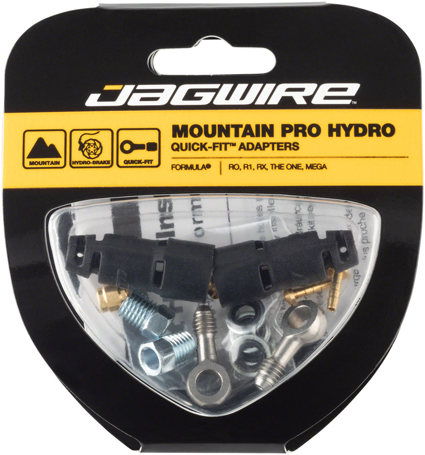 Jagwire Mountain Pro Disc Brake Hydraulic Hose Quick-Fit Adaptor for Formula R1R, R1, T1, RO