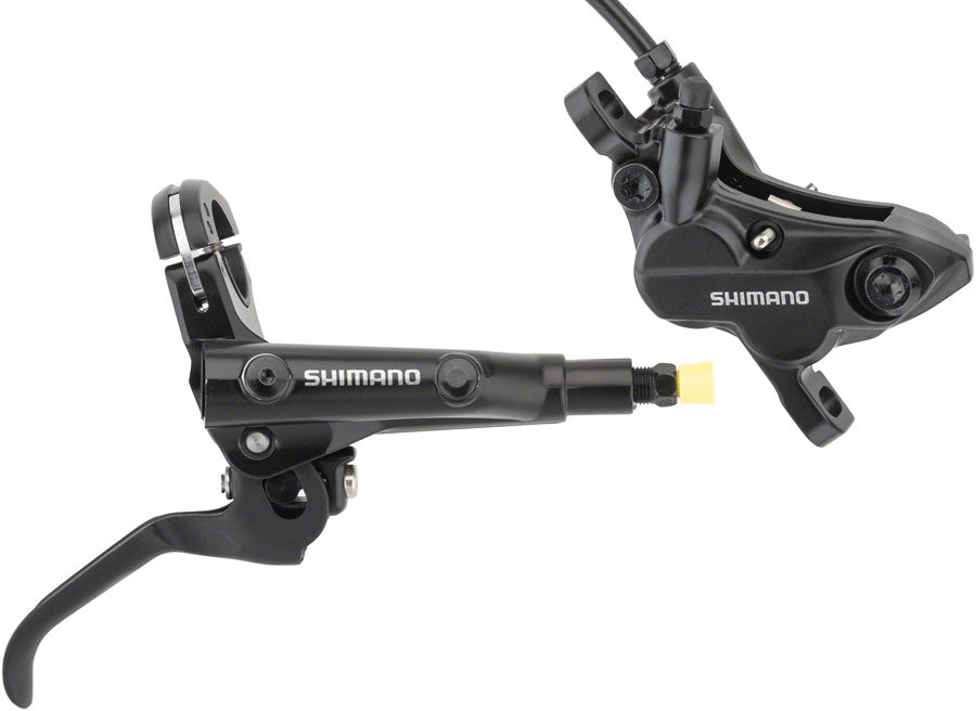 Shimano Deore BL-MT501/BR-MT520 Disc Brake and Lever - Hydraulic, Post Mount, Black