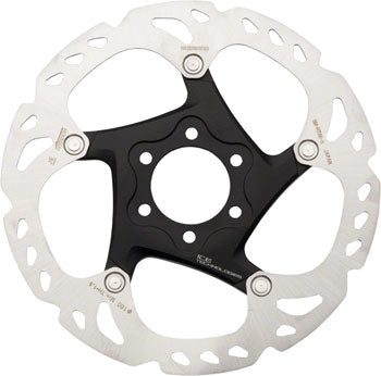 Shimano Deore XT SM-RT86 Disc Brake Rotor 6-Bolt, Silver/Black