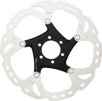 Shimano Deore XT SM-RT86 Disc Brake Rotor 6-Bolt, Silver/Black