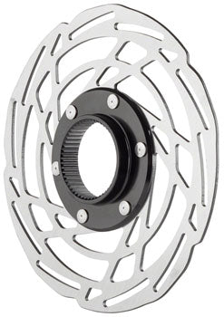 Jagwire Sport SR1 Disc Brake Rotor - 160mm, 6-Bolt, Silver