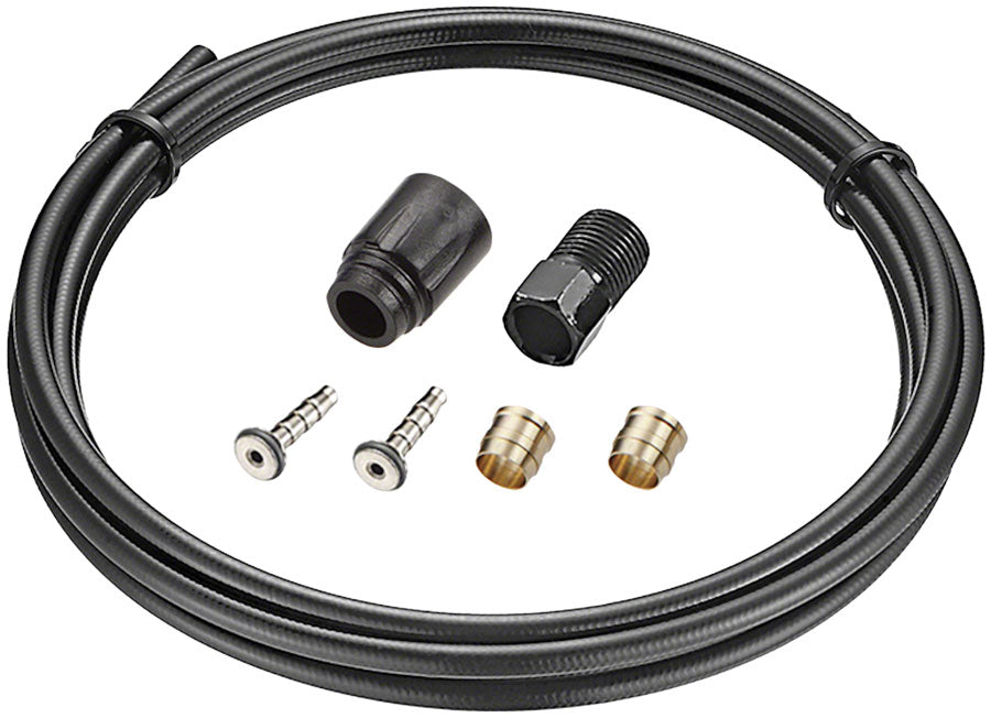 Tektro #50 Hydraulic Brake Hose Kit - With Connecting Bolt Unit, For Auriga Twin+ and Auriga+