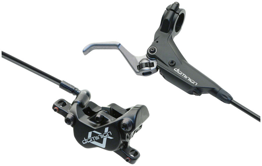 Hayes Dominion A4 SFL Disc Brake and Lever - Hydraulic, Post Mount, Stealth Black/Gray