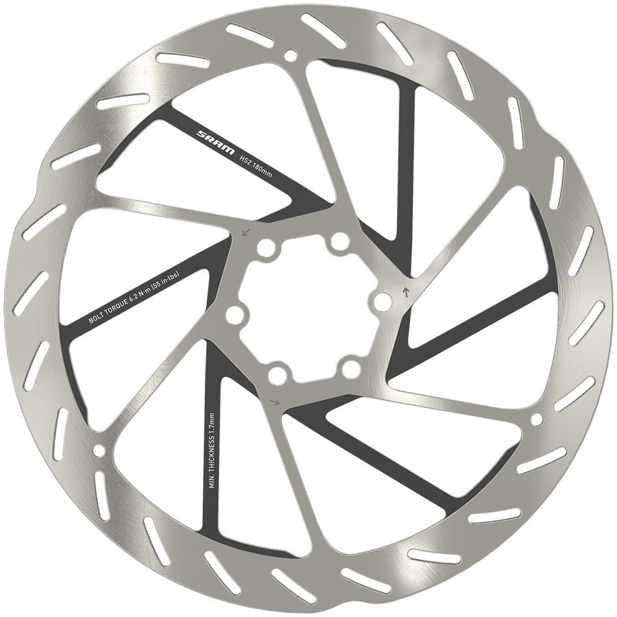 SRAM HS2 Disc Brake Rotor - Silver/Black