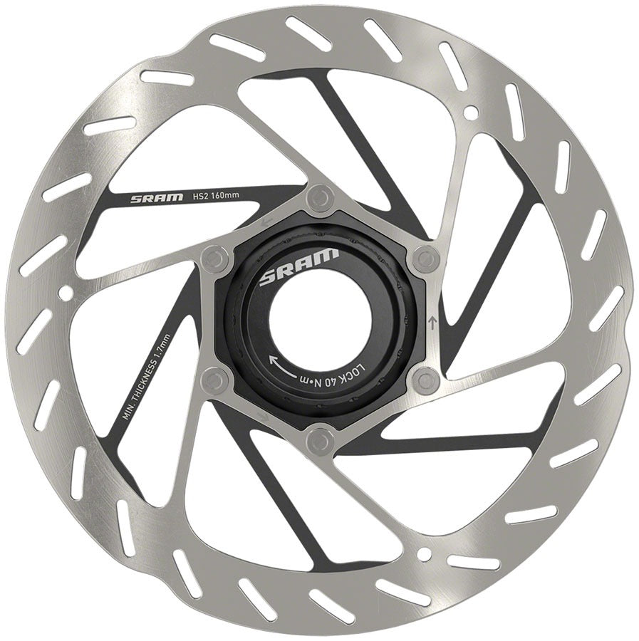 SRAM HS2 Disc Brake Rotor - Silver/Black