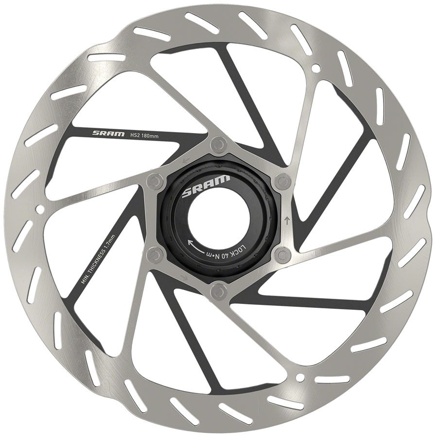 SRAM HS2 Disc Brake Rotor - Silver/Black