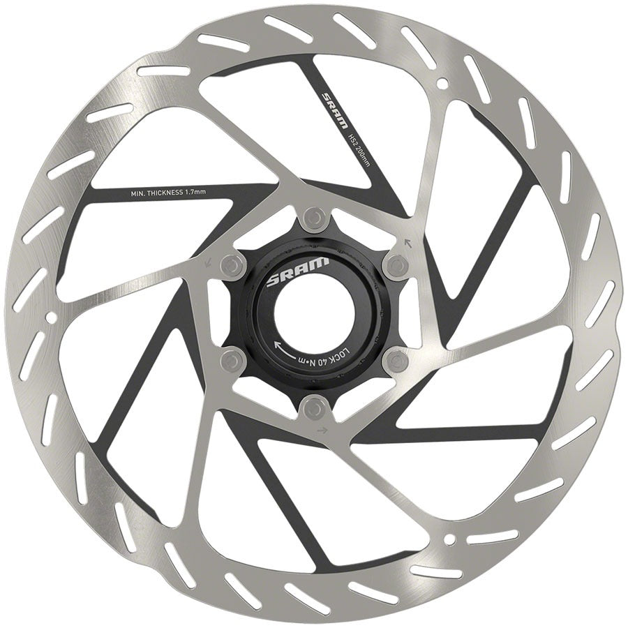 SRAM HS2 Disc Brake Rotor - Silver/Black