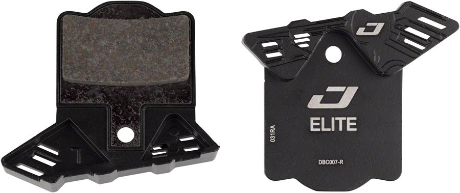 Jagwire Elite Cooling Disc Brake Pad - Semi-Metallic, Aluminum Backed