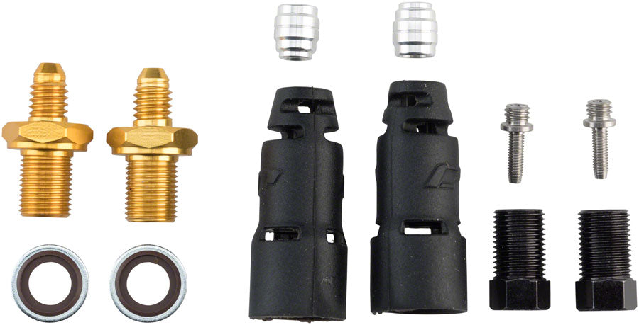 Jagwire Pro Disc Brake Hydraulic Hose Quick-Fit Adapters