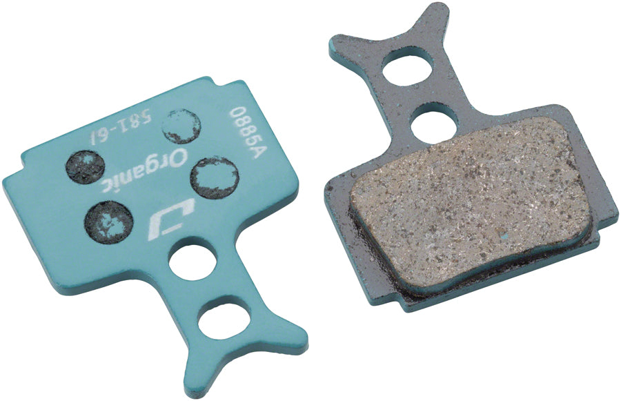 Jagwire Sport Organic Disc Brake Pads - For Formula C1, CR3, Cura, Mega, R1/R1R, RO/ROR, RX, and T1