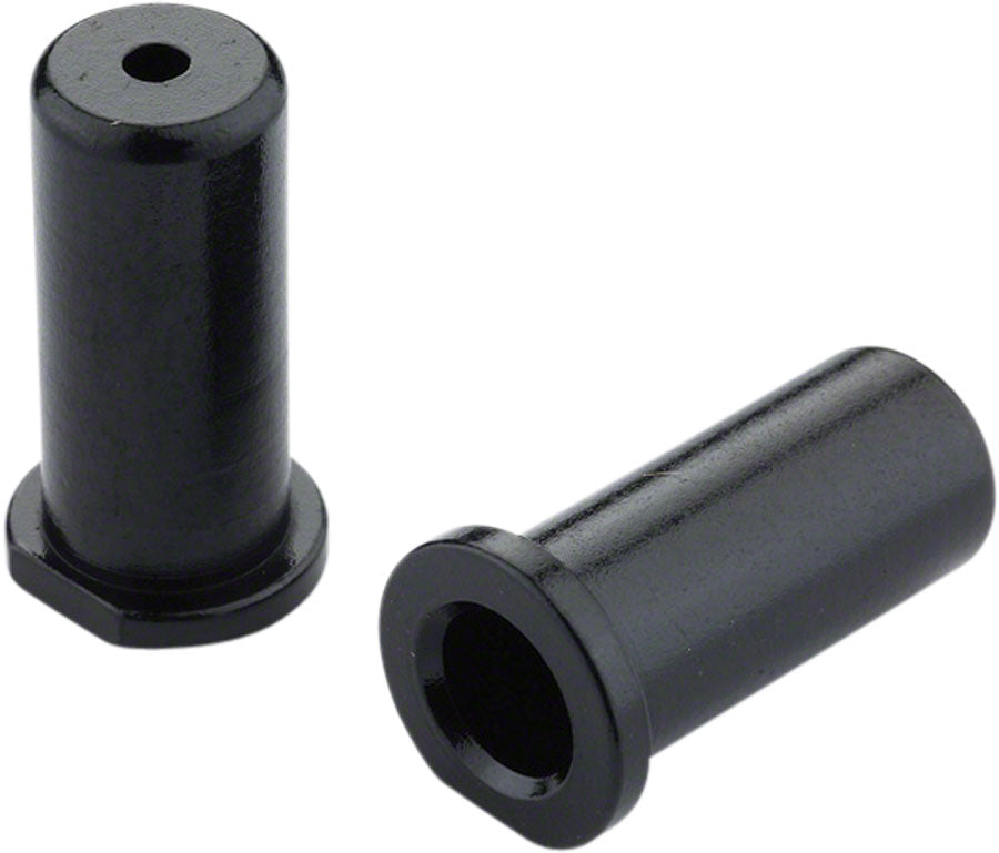 Jagwire 5mm Alloy Housing Stop Black Bag of 10