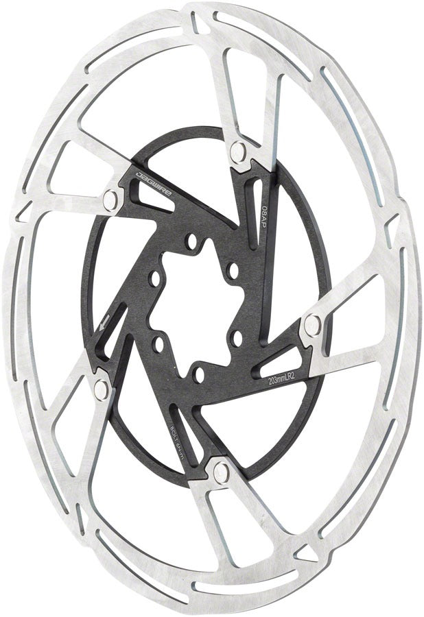 Jagwire Pro LR2 Disc Brake Rotor,Silver/Black