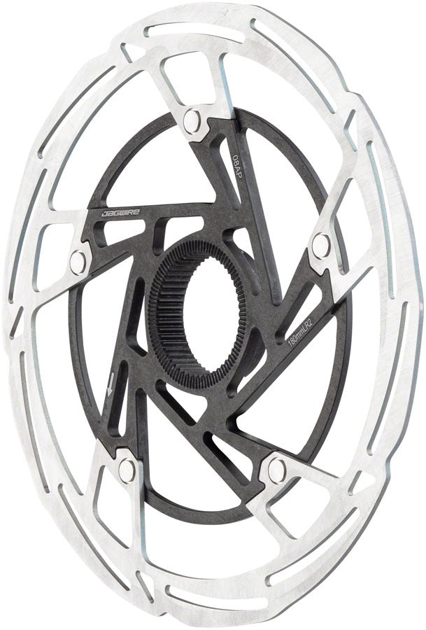 Jagwire Pro LR2 Disc Brake Rotor,Silver/Black