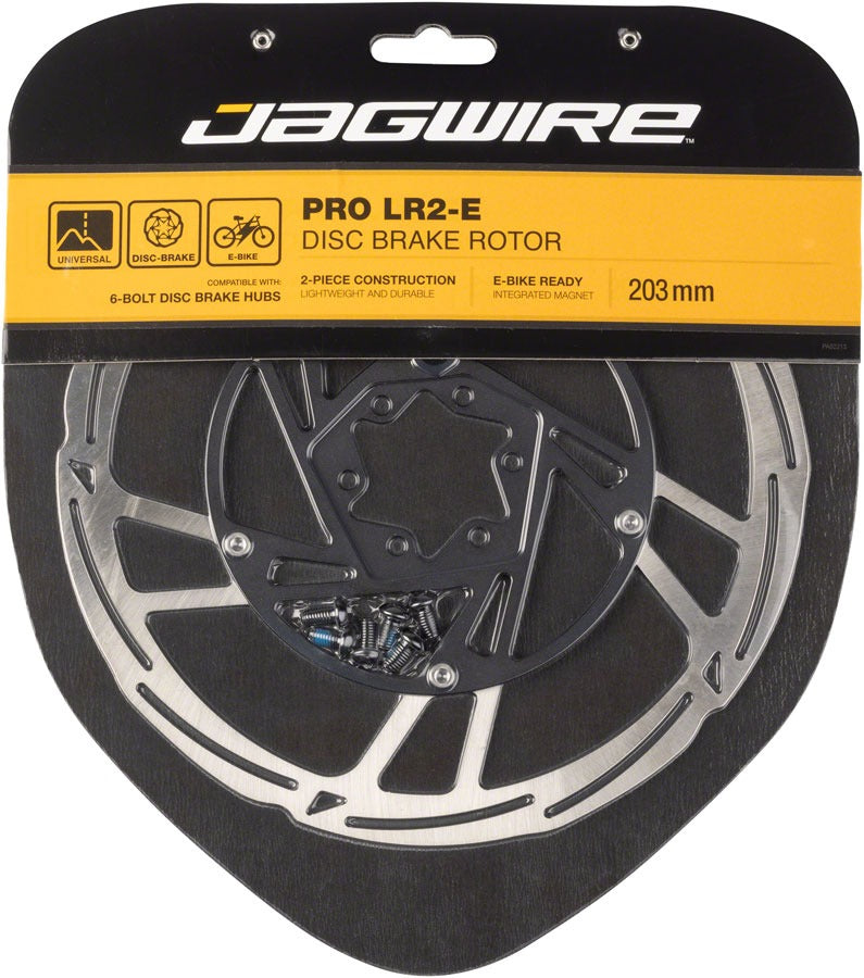 Jagwire Pro LR2-E Ebike Disc Brake Rotor with Magnet