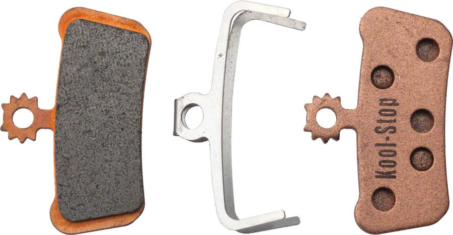 Kool-Stop Disc Brake Pad for Avid/SRAM - Sintered, Copper Plated Backplate