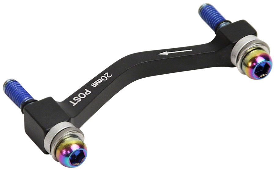 SRAM Post Bracket Standard Mount - Includes Bracket and Stainless Steel Rainbow Bolts