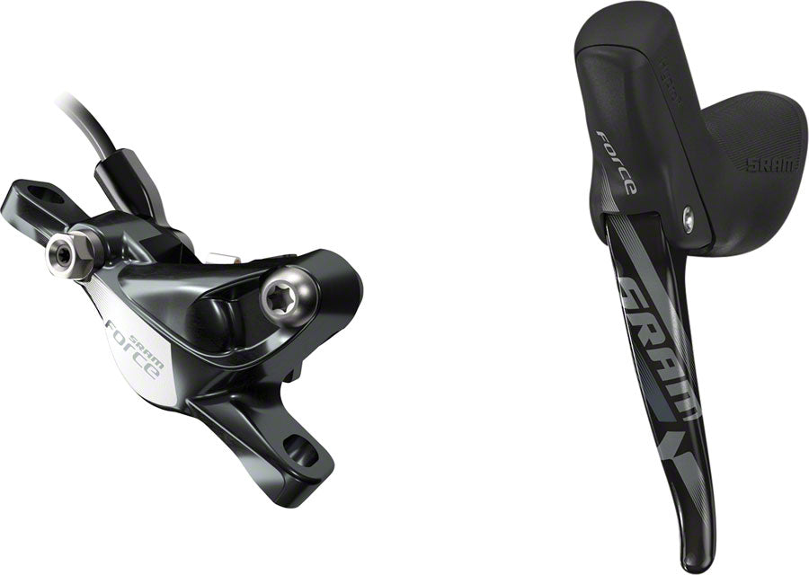 SRAM Force 1 Disc Brake And Lever - Front, Hydraulic, Post Mount, Black, A1