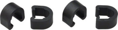 Jagwire C-Clip Housing or Hose Guide Box of 4 Black