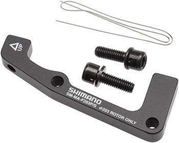 Shimano F203P/S Disc Brake Adaptor for 203mm Rotor, 74mm Caliper, 51mm Fork