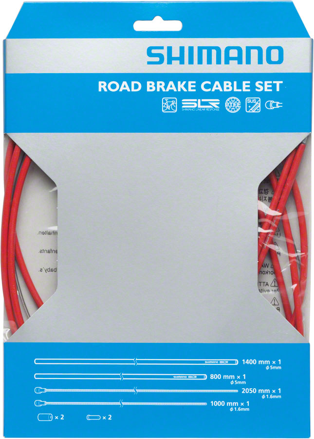 Shimano Road PTFE Brake Cable and Housing Set