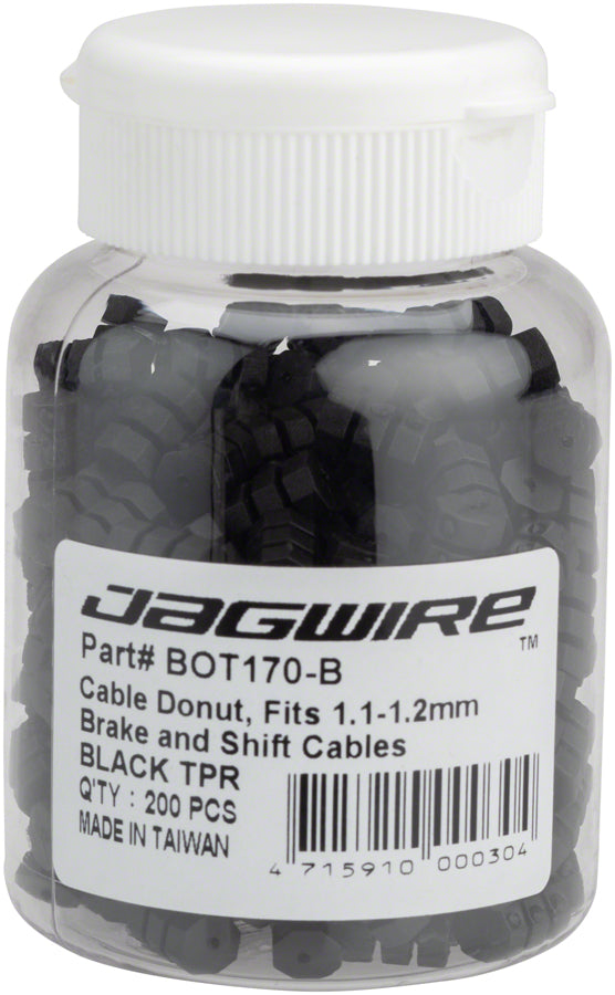 Jagwire Cable Spacer Donuts 1.2mm Bottle of 600